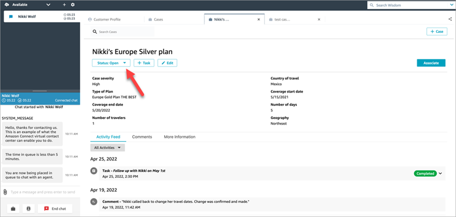 处于“未决”状态的案例，可随时编辑。