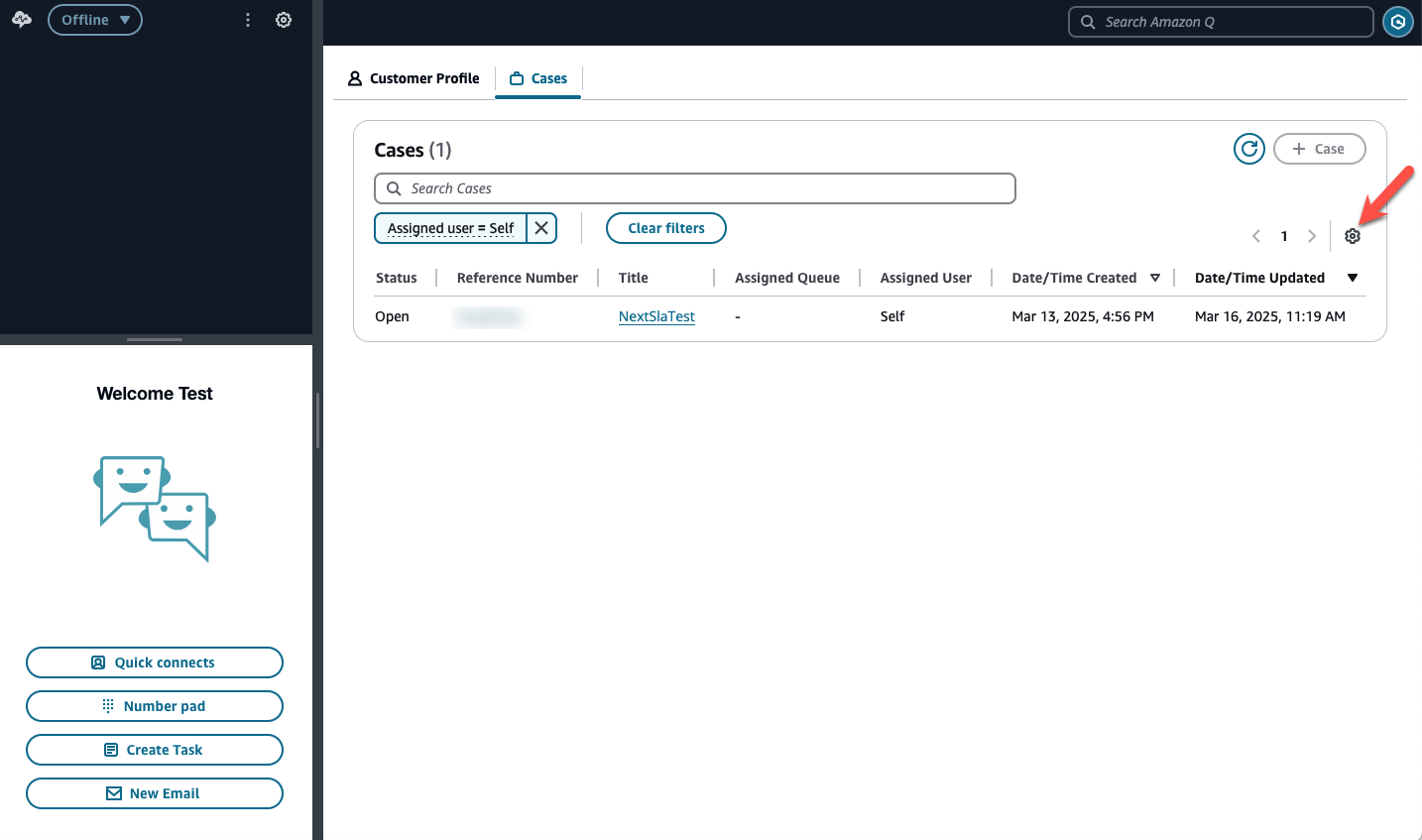 选择该表右上角的齿轮图标。