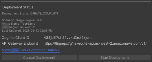 场景部署状态更新
