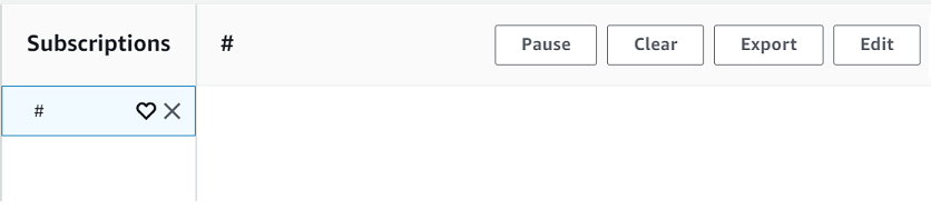 显示该主题已成功订阅的部分。