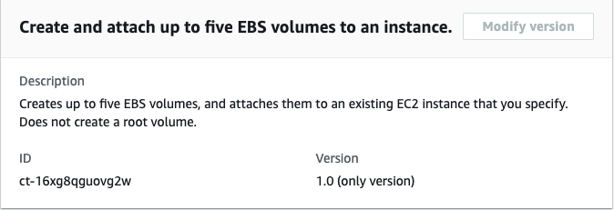 说明 of EBS volume creation and attachment feature for EC2 instances.