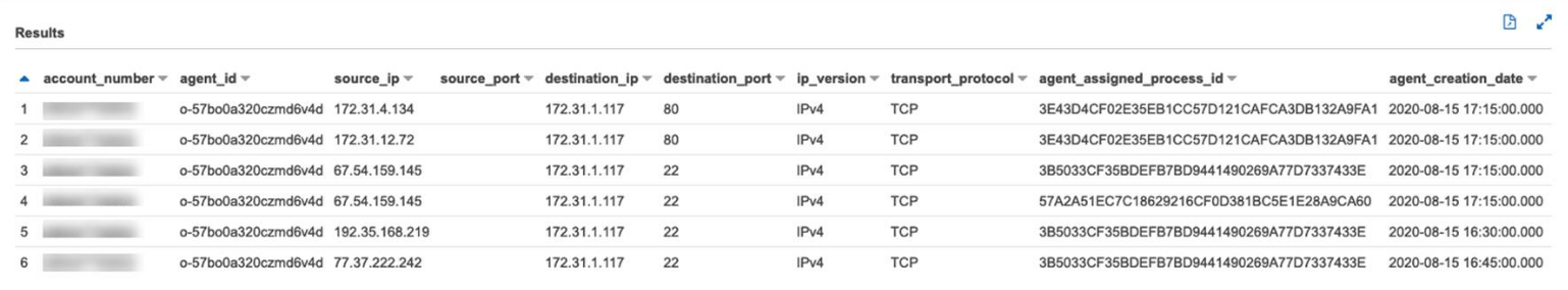 分析连接的示例。