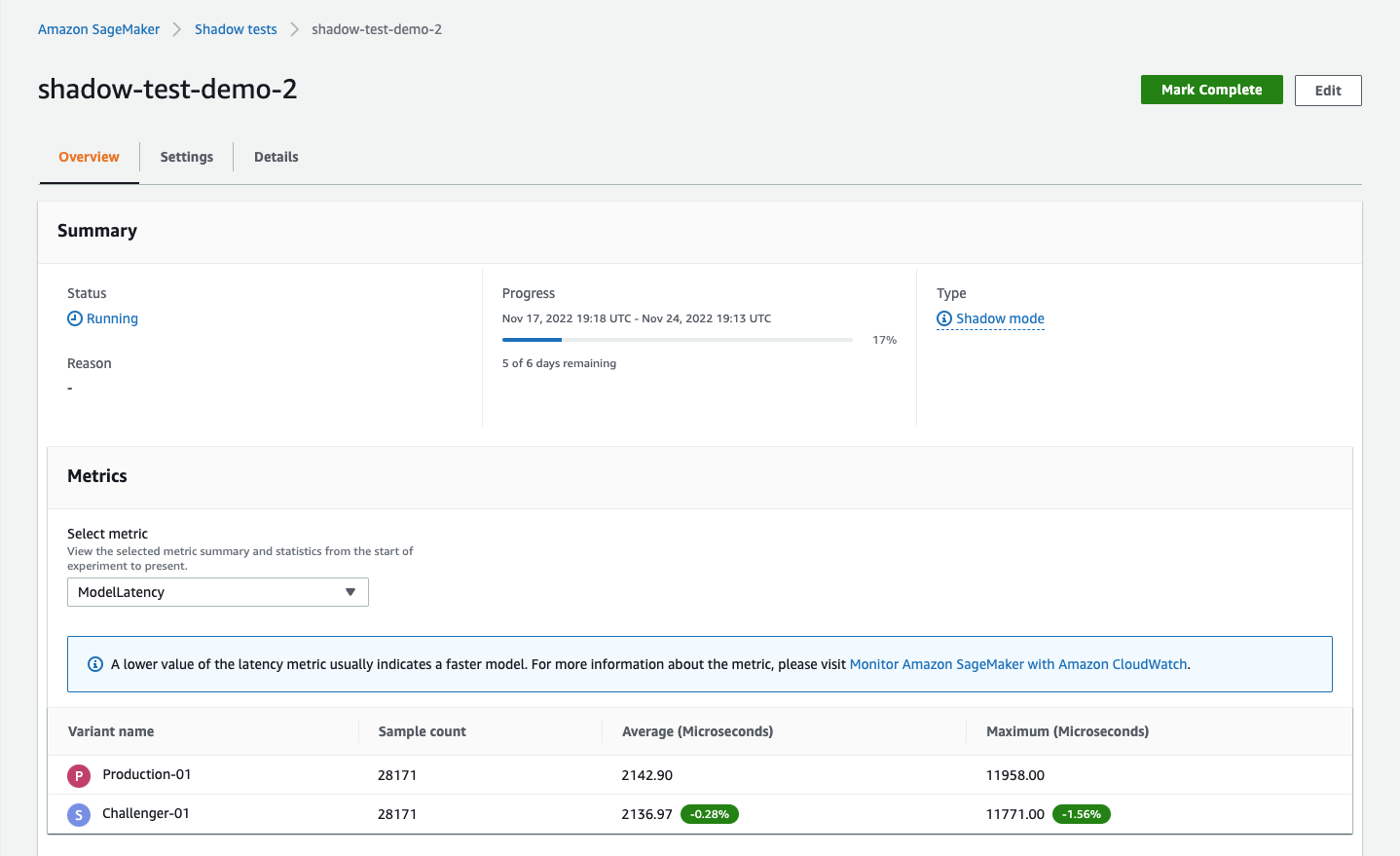 概述页面的摘要部分。