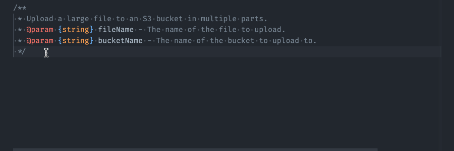 完整函式完成功能的範例。