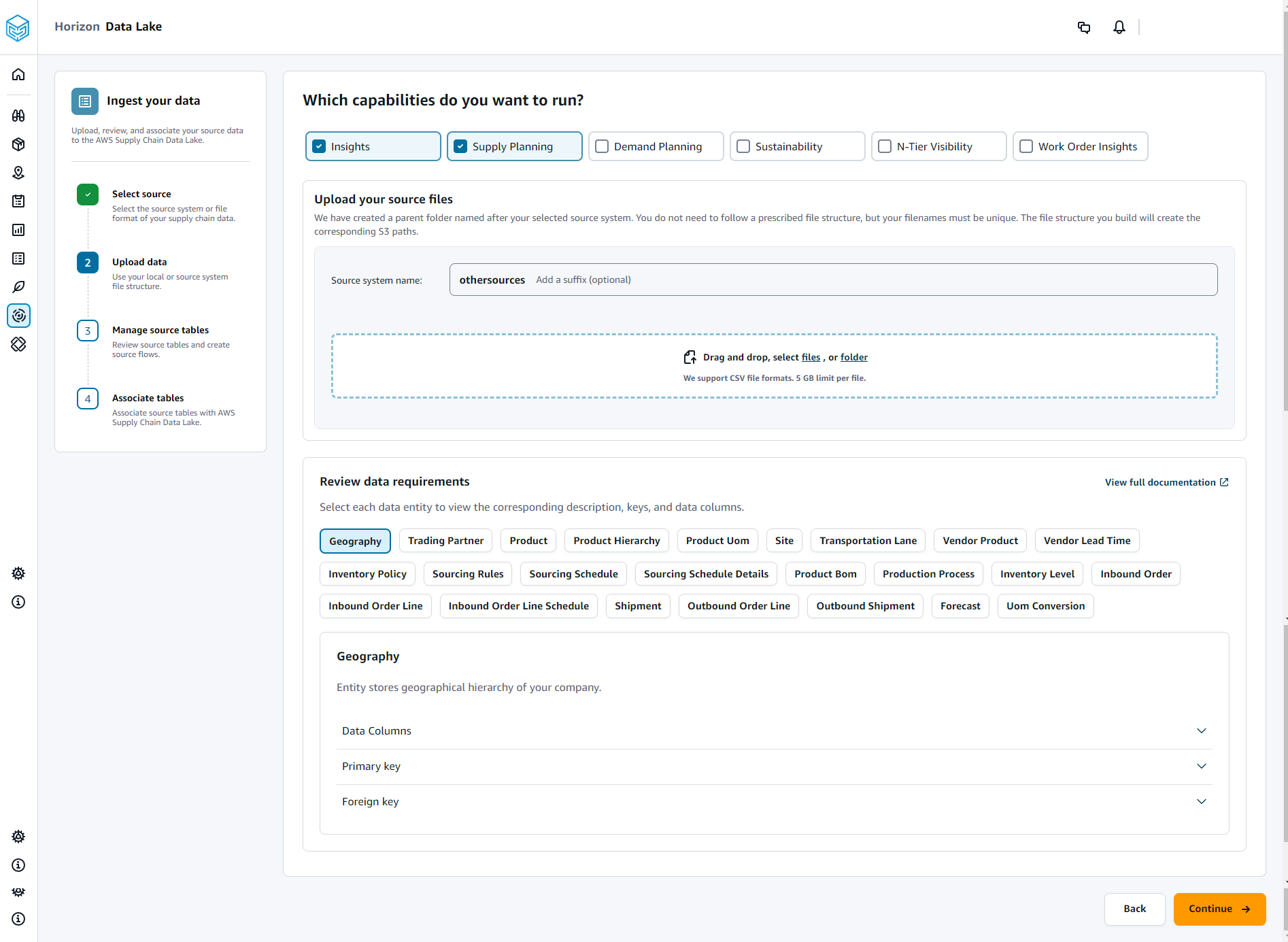 上傳您的來源檔案