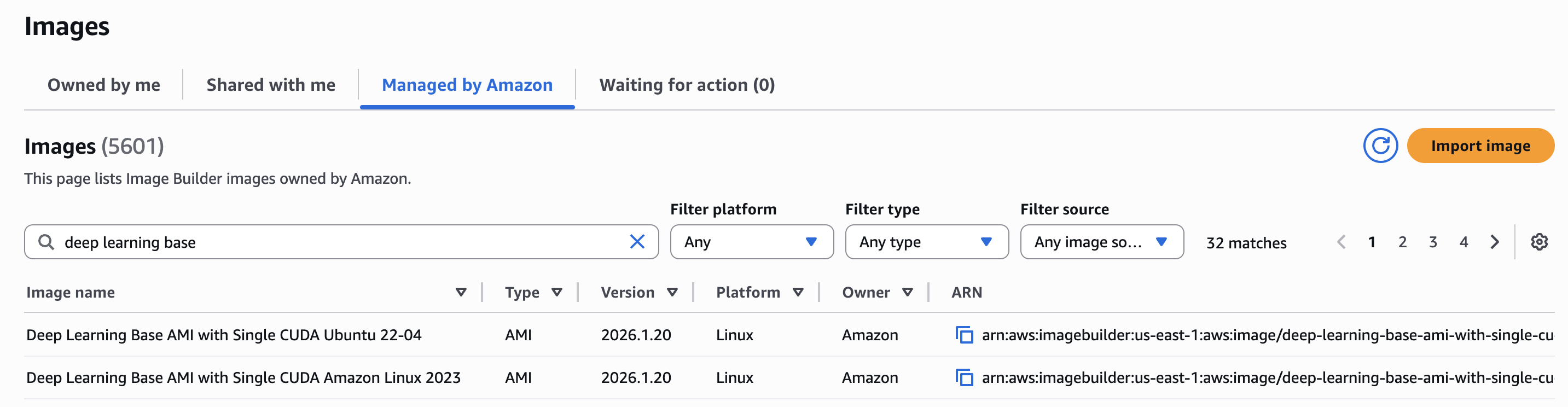 Amazon Managed Deep Learning Base X86 AMI