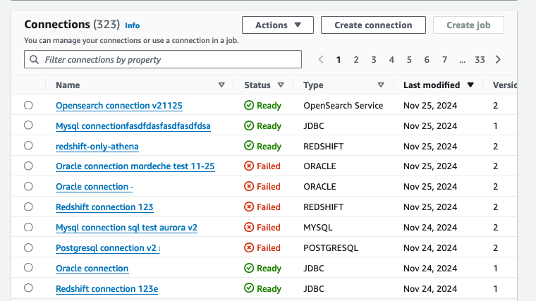 螢幕擷取畫面會顯示 v2 連線的連線詳細資訊。