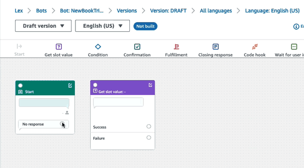 在區塊之間建立連線