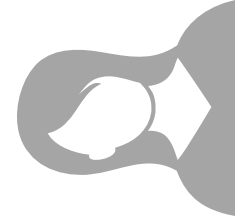 一般設定檔圖示代表使用者帳戶或設定檔影像，逆時針旋轉 90 度。