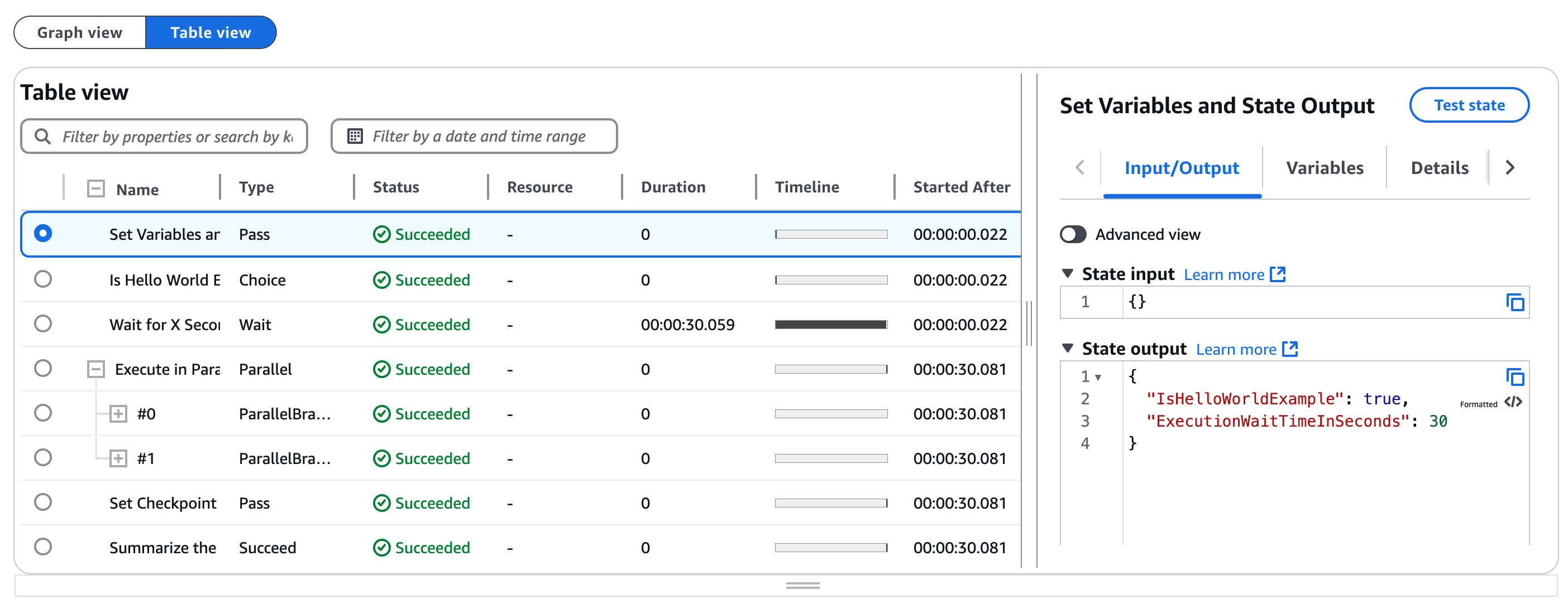 執行 001 資料表檢視