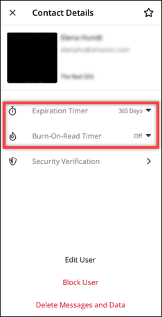 聯絡詳細資訊窗格。